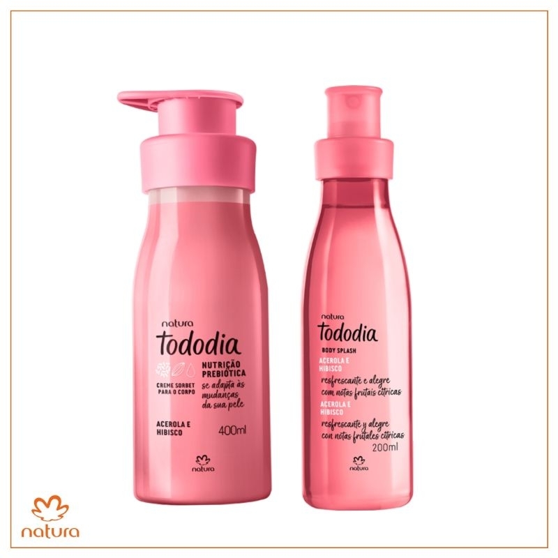 Kit Natura Tododia Acerola E Hibisco Shopee Brasil