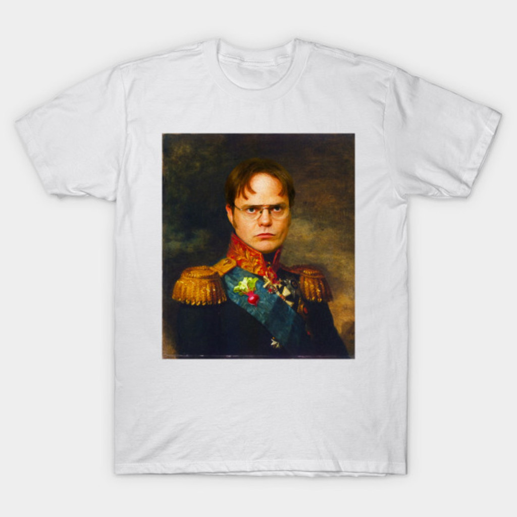 Camiseta Dwight K Schrute Portrait The Office Shopee Brasil