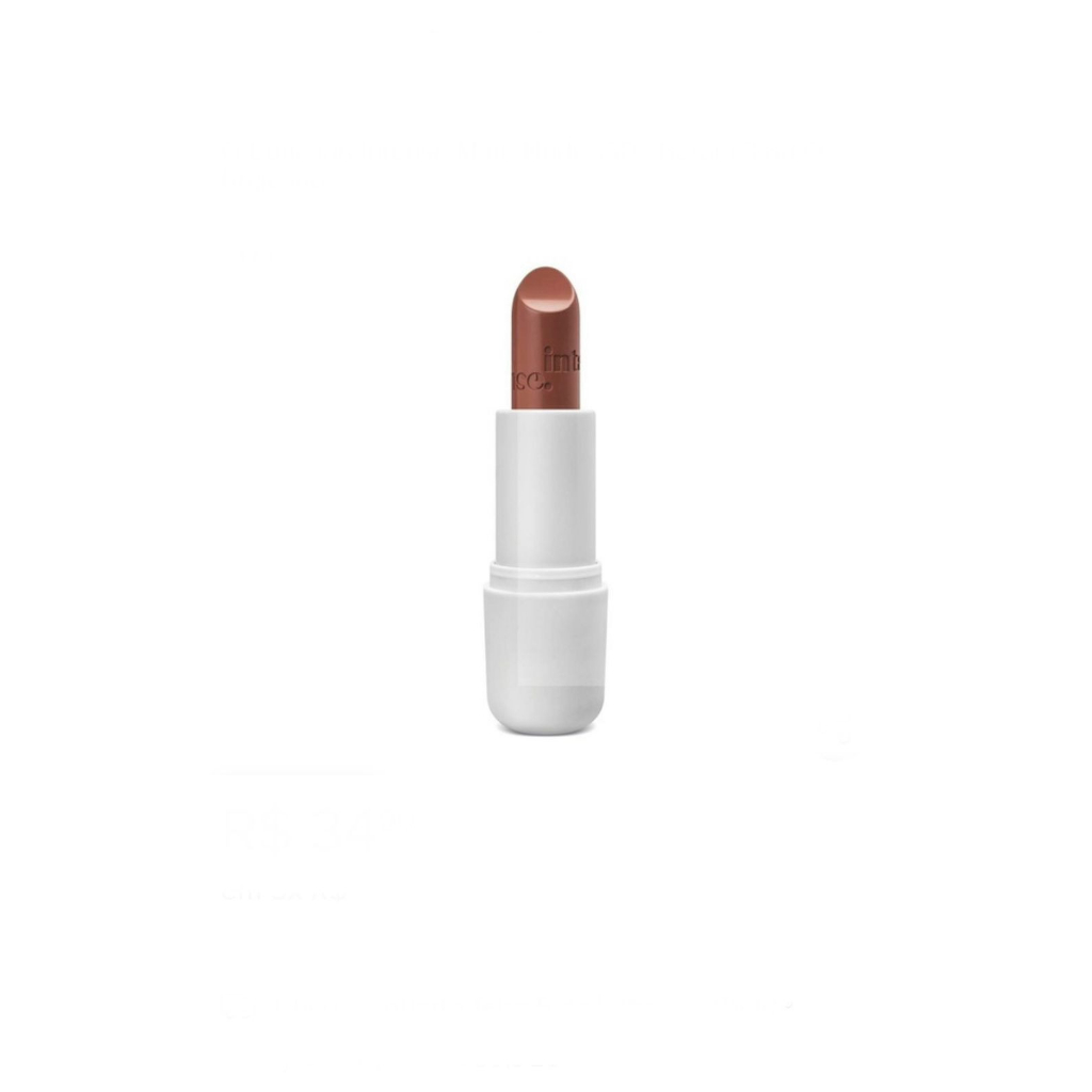 Batom Matte Nude 130 Intense Boticário Shopee Brasil