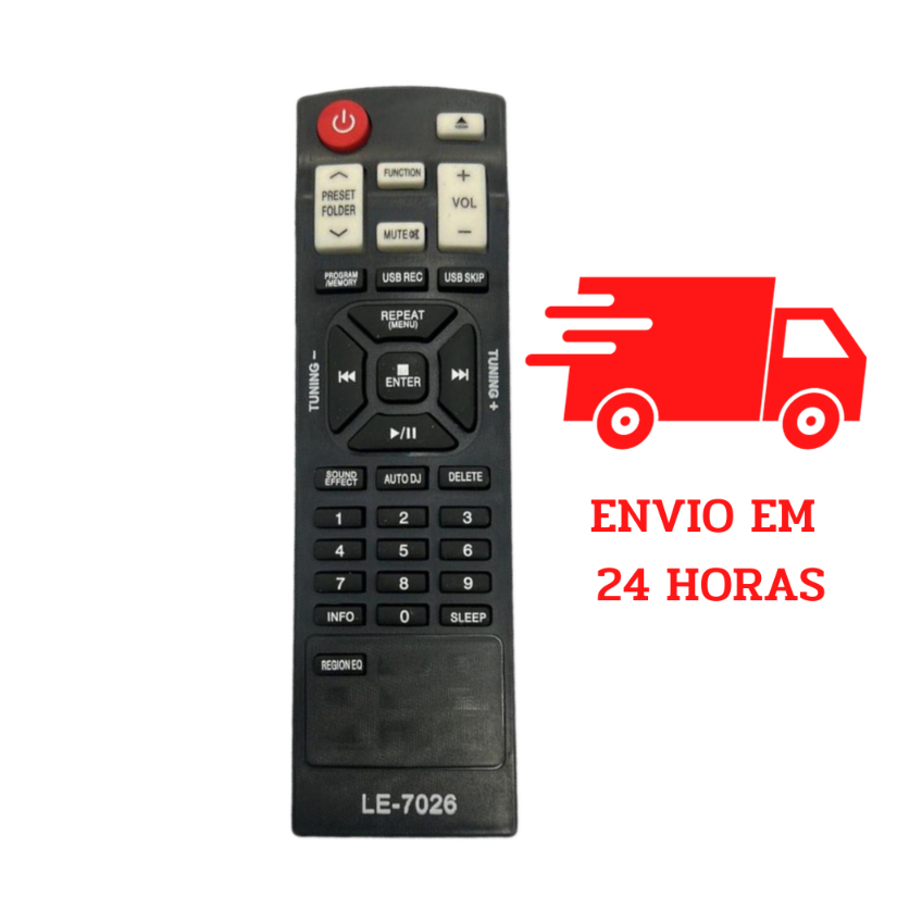 Controle Remoto Para Mini System Lg Akb Shopee Brasil