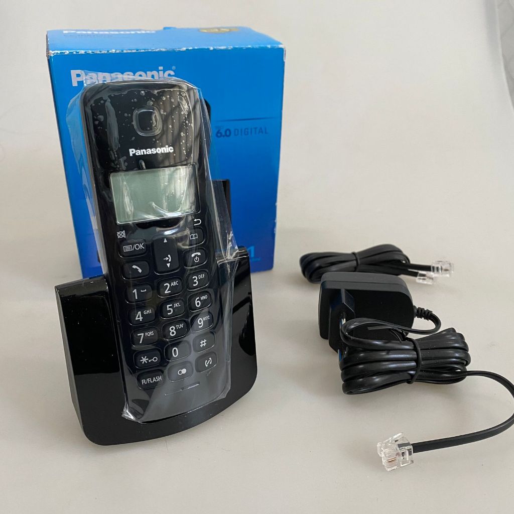 Telefone Sem Fio Panasonic Kx Tgb Lb Shopee Brasil