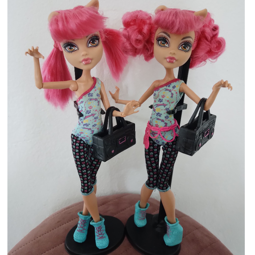 Boneca Monster High Howleen Wolf Dance Class Aula De Dan A Valor