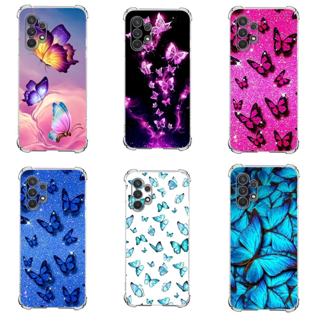 Samsung A G Capa Tpu Desenhos Variados Capinha Case Borboleta