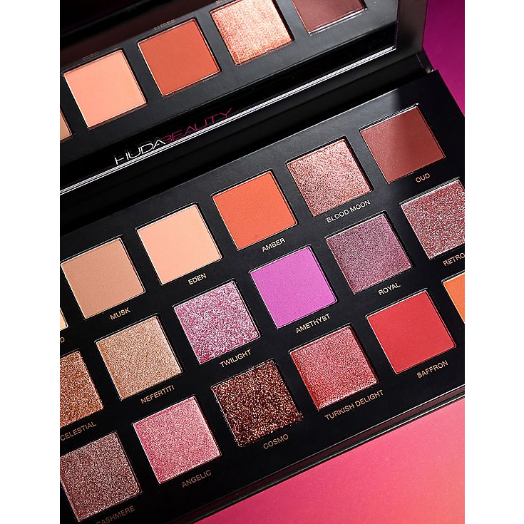 PALETA DE SOMBRA HUDA NEW NUDE MAQUIAGEM SOMBRA 18 CORES HUDA