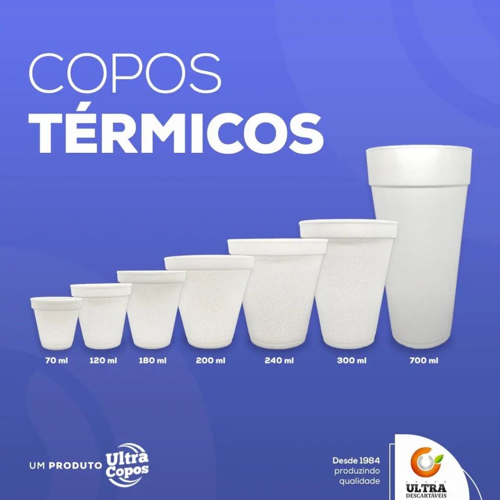 Copo Térmico 25 Unidades Ultra Shopee Brasil