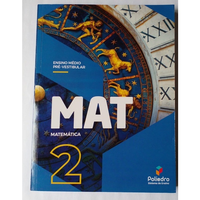 Matemática 2 Ensino Médio Pré Vestibular Poliedro 2022 Sistema de