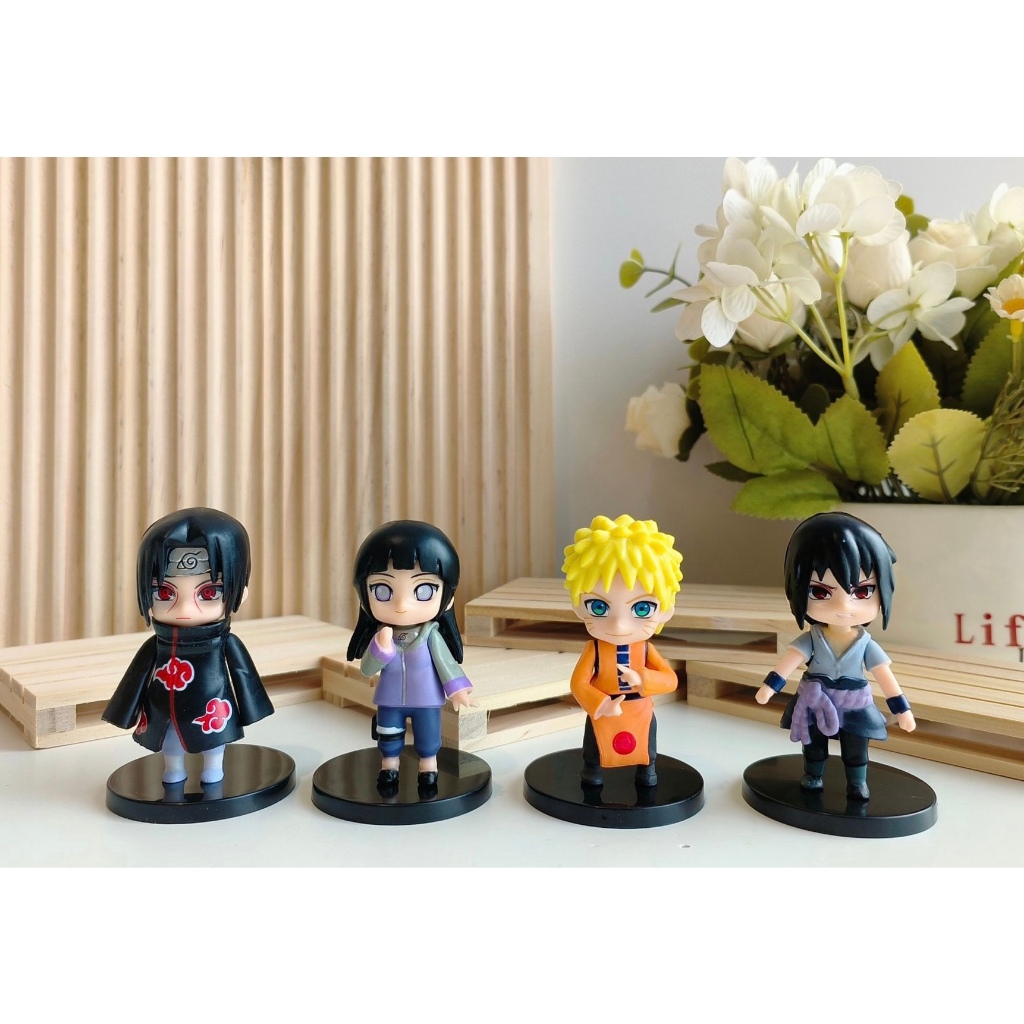 Naruto Figures Anime Sakura Itachi Kakashi Gaara Jiraiya Sasuke Action