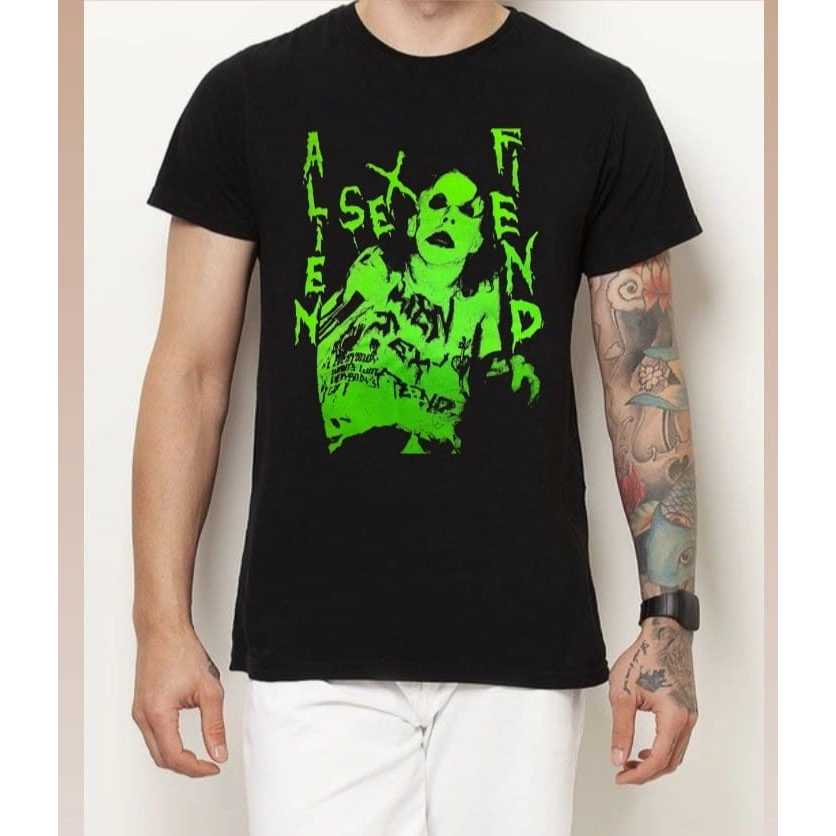 Camiseta Alien Sex Fiend Clássica Shopee Brasil