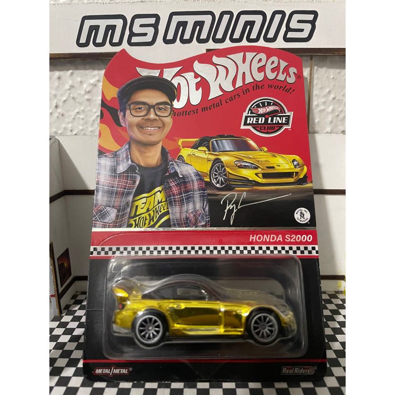 Hot Wheels RLC Red Line Club Honda S Ed Limitada Shopee