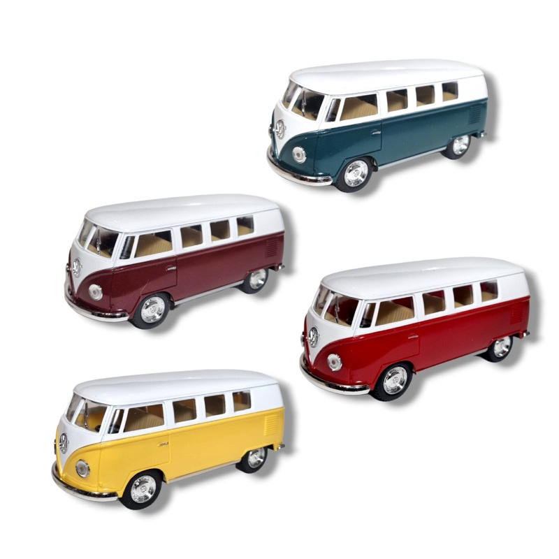 Carrinho De Ferro Kombi Miniatura Cole O Volkswagen Fric O