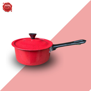 Panela Papeiro Panelinha N 14 De Aluminio Cor Vermelho Shopee Brasil