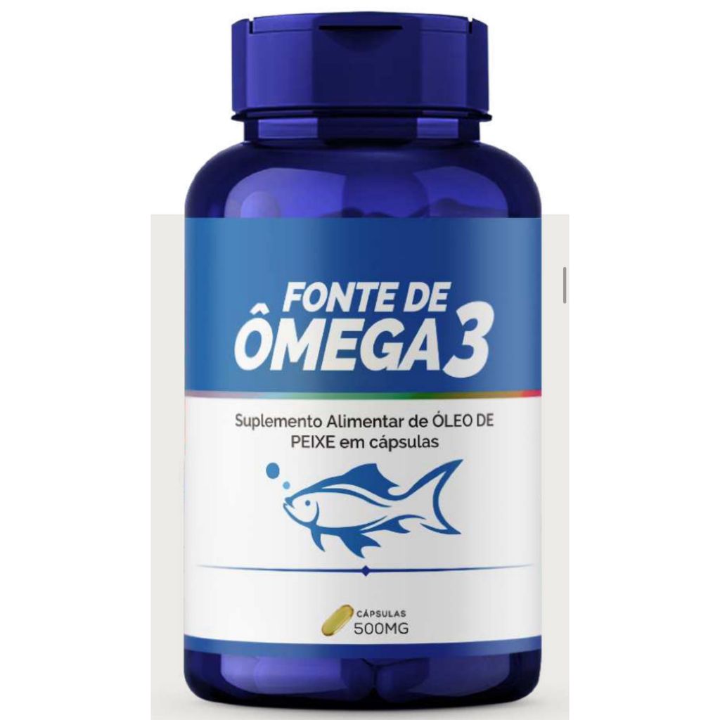 Omega 3 Óleo de Peixe 1000MG 120 Capsulas Bio Vittas Shopee Brasil