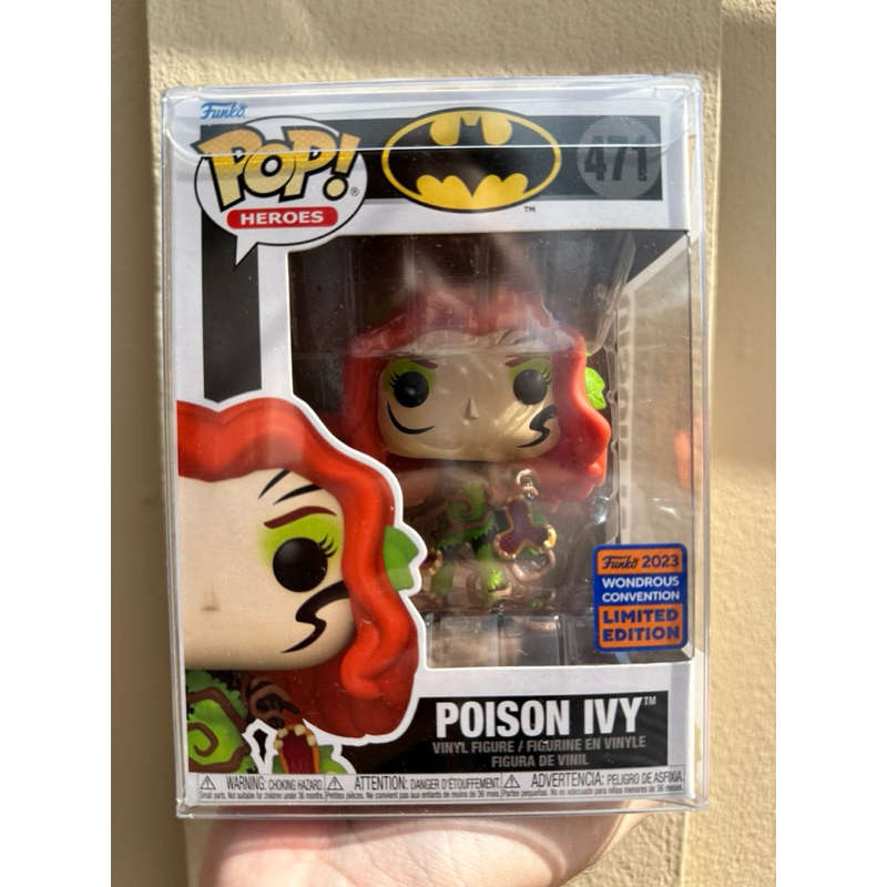 Funko Pop Batman Poison Ivy Wondercon Shopee Brasil