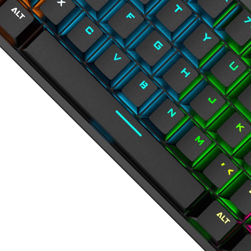 Teclado Game Qwerty Luz Led RGB Chroma ABNT Português Brasil mecânico