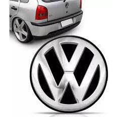 Emblema Vw Tampa Traseira Cromado Gol G A Saveiro