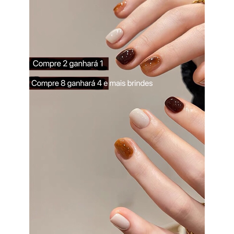 Kit Esmalte De Unha Cl Ssicos Nude Shopee Brasil