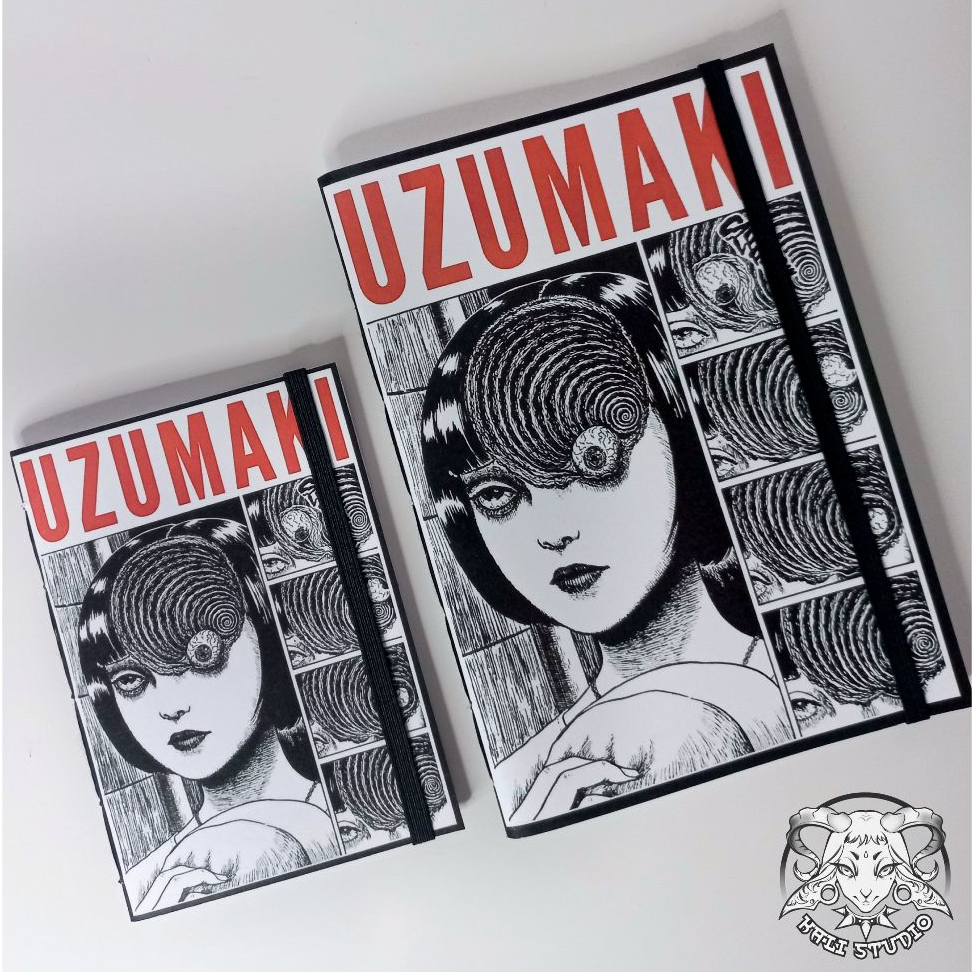 Sketchbook Caderno Uzumaki Junji Ito A E A El Stico Capa