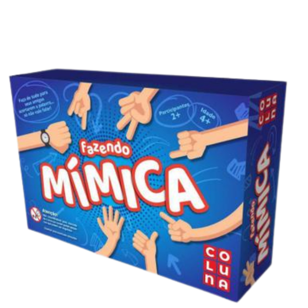 Jogo Fazendo Mimica Coluna Brinquedo Infantil Divertido Shopee Brasil