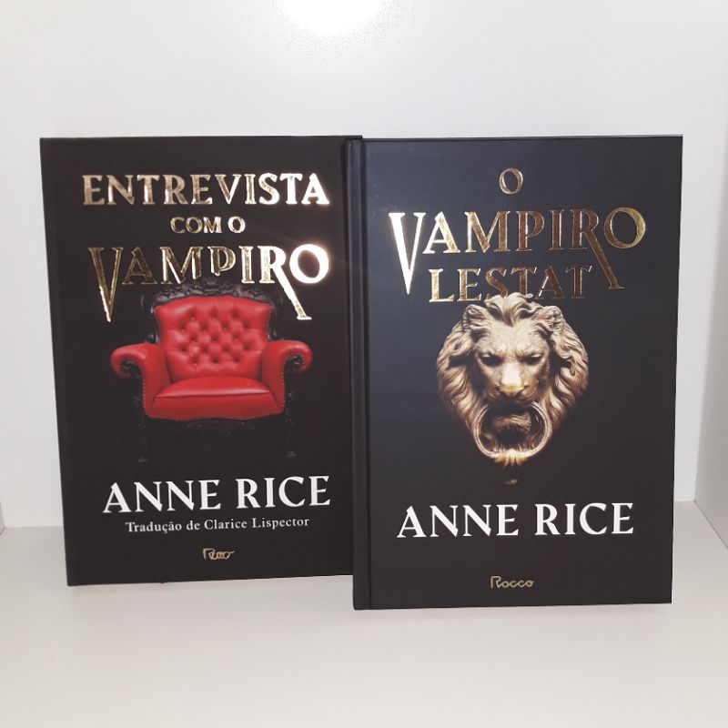 Livro Entrevista O Vampiro E Vampiro Lestat Anne Rice As Cr Nicas