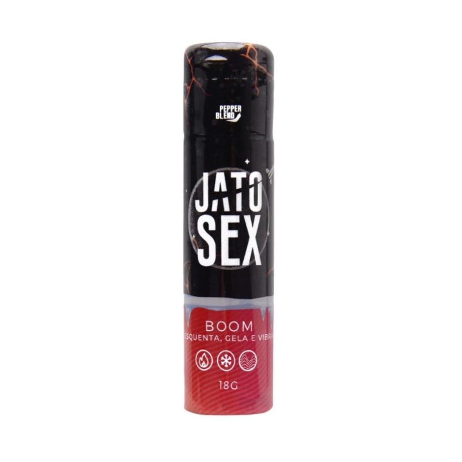 Jato Sex Boom Esquenta Gela E Vibra Gel Ml Pepper Blend Shopee Brasil