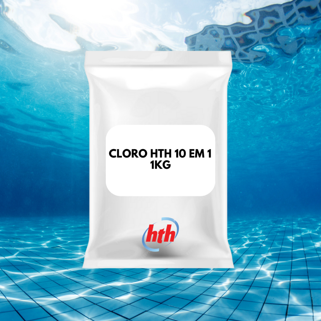 Cloro Granulado 1kg HTH 10 Em 1 Aditivado Mineral Brilliance Shopee