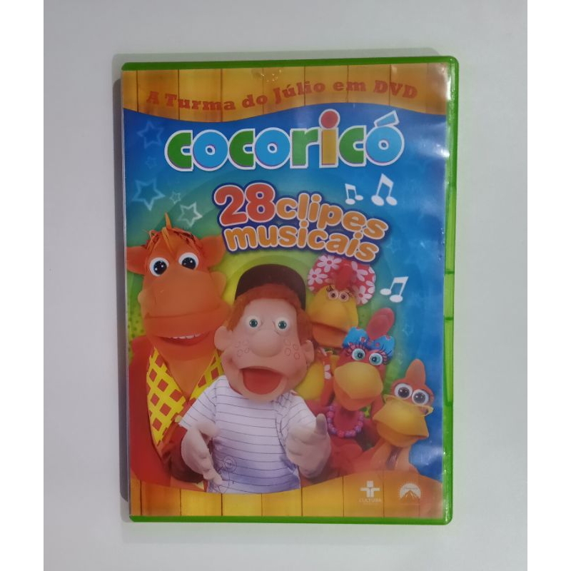 Dvd Cocoric Clipes De Musicais Shopee Brasil