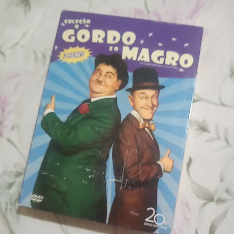 Dvd Cole O O Gordo E O Magro Shopee Brasil