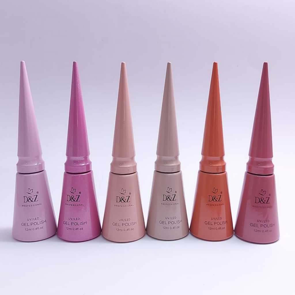 Kit Esmaltes Em Gel Tons Nude E Rosa Cole O Luxo D Z Shopee Brasil
