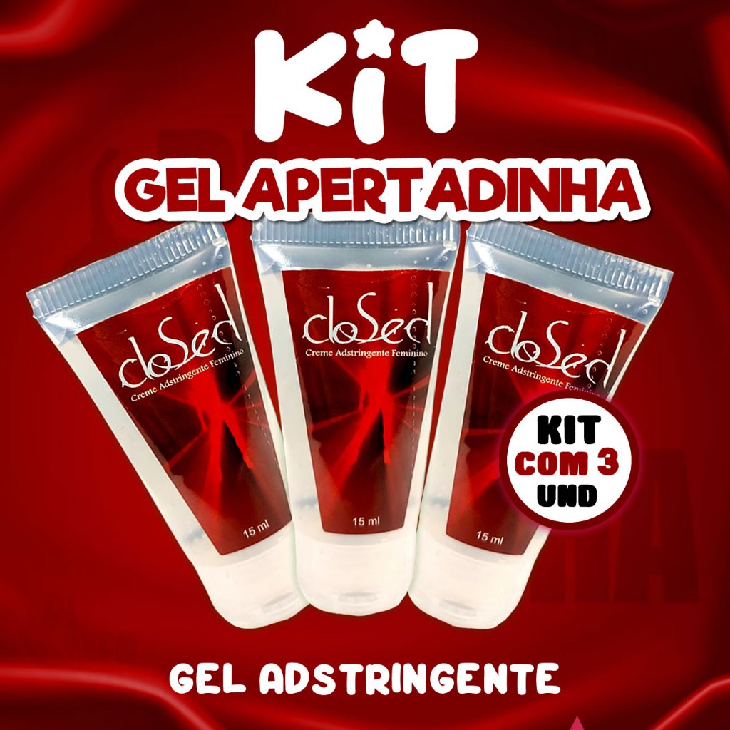 Kit Gel Apertadinha Adstringente Sex Shop Sempre Virgem Sexy Shopee