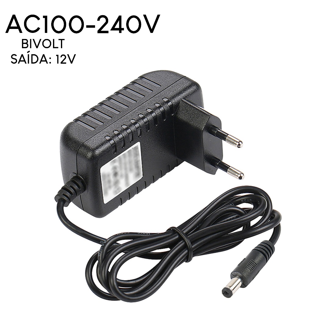 Fonte De Alimenta O V A Bivolt Plug P V V X Shopee Brasil