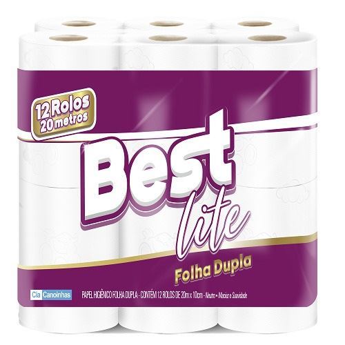 Papel Higi Nico Folha Dupla Neutro Best Lite Rolos C M Shopee Brasil