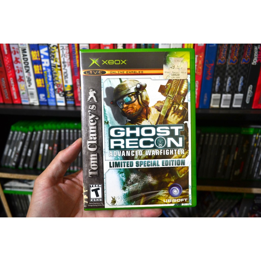 Ghost Recon Advanced Warfighter Xbox Classico Jogo Original Shopee Brasil