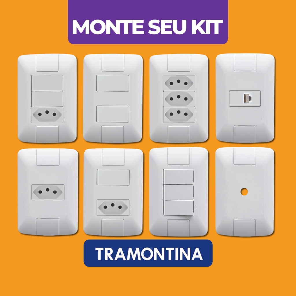 Tomadas Interruptores Linha Aria Todos Os Modelos Tramontina