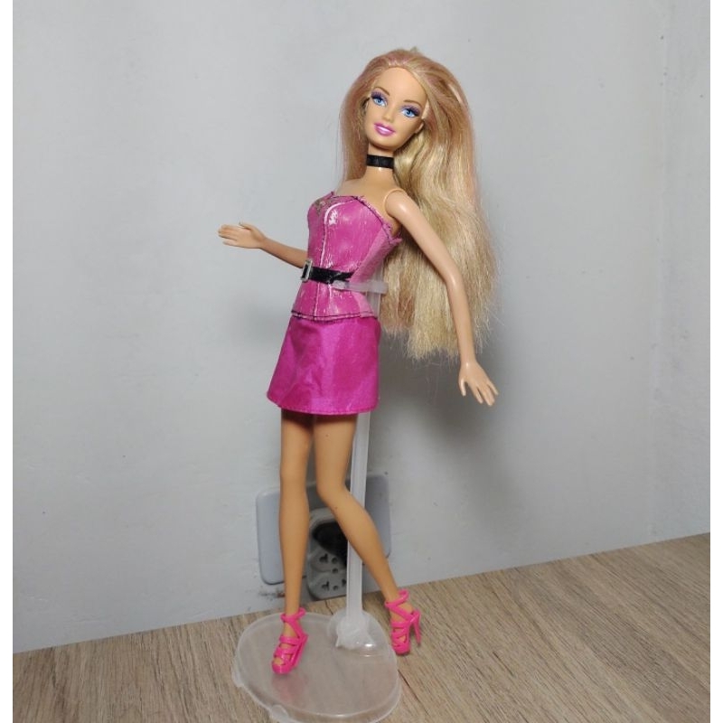 Boneca Barbie Quero Ser Estrela Do Rock Rockstar Mattel Shopee Brasil