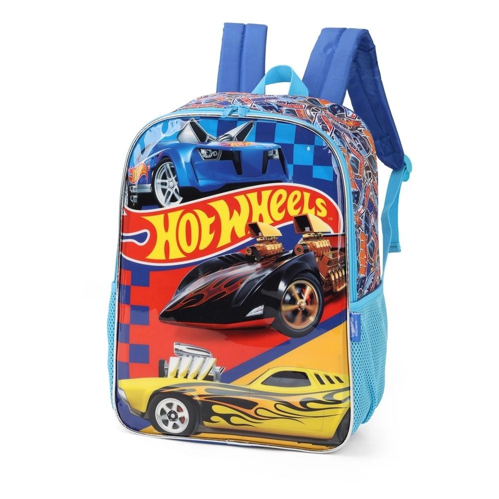 Mochila Costas G Hot Wheels Carro Pista LUXCEL Shopee Brasil
