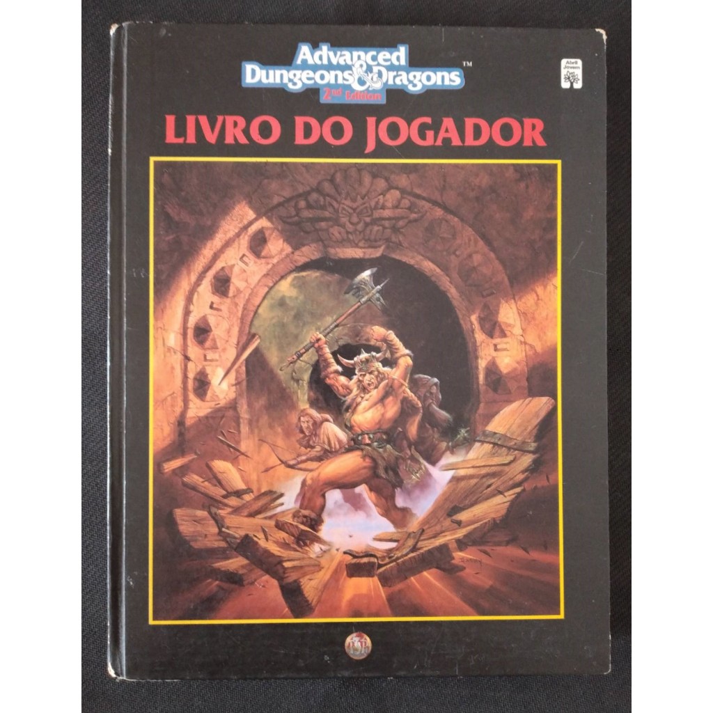 Livro Do Jogador Advanced Dungeons And Dragons 2ed Livro De Rpg Ad D