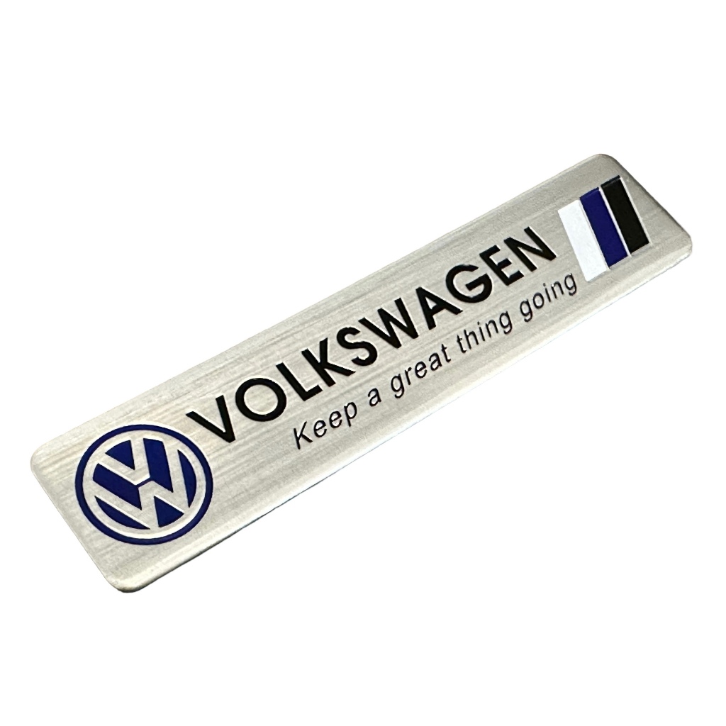 Emblema Vw Keep A Great Thing Going Jetta Golf Gol Amarok Virtus Nivus