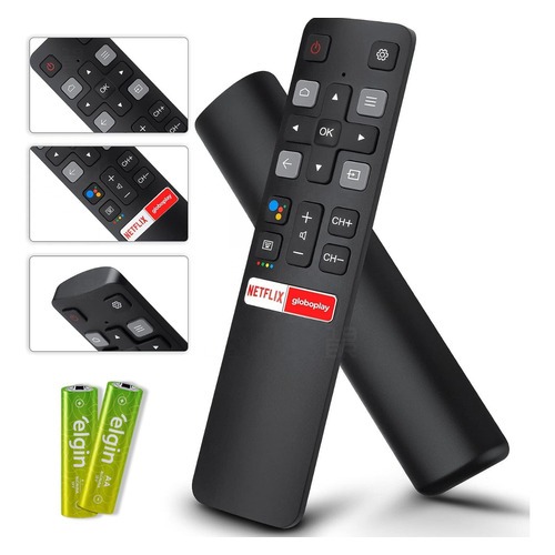 Controle Remoto Para Tv Tcl Smart Rc V P M C C Us Netflix