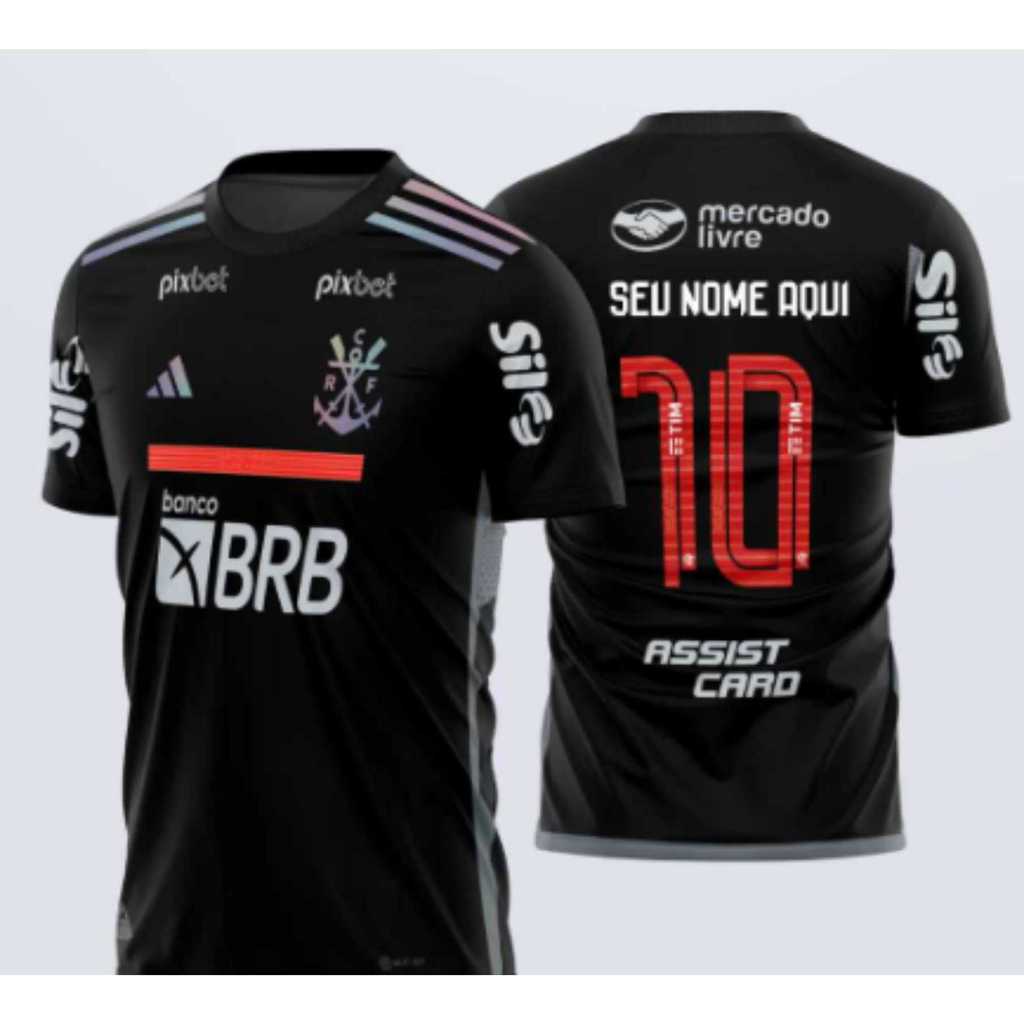 Nova Camisa Do Flamengo 2024 Personalizada Seu Nome Shopee Brasil