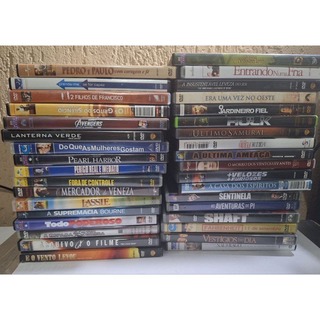 DVDs Originais Usados Filmes Variados Parte 2 Shopee Brasil