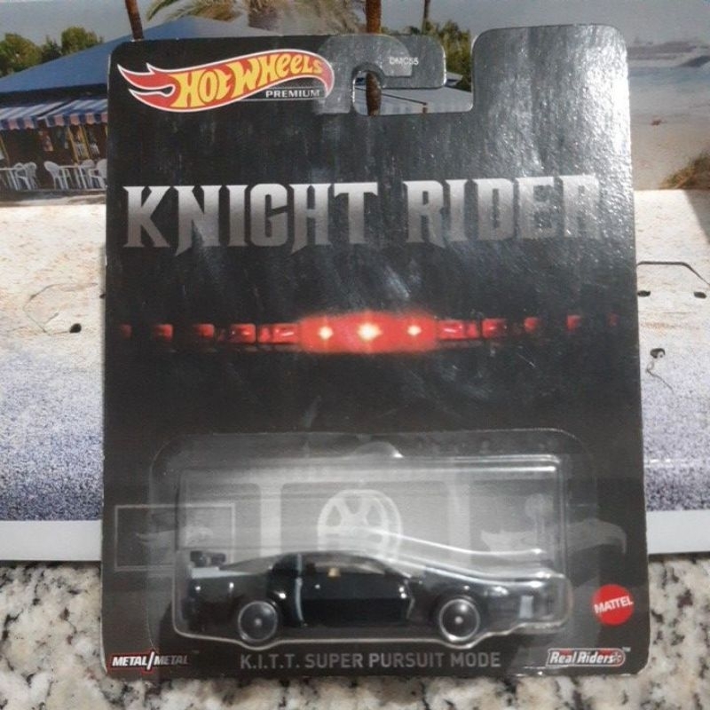 Hot Wheels Premium Knight Rider Kitt Super Pursuit Mode Super M Quina
