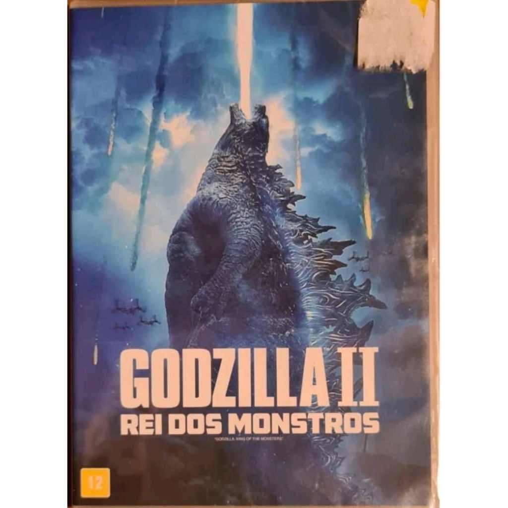 Dvd Original Do Filme Godzilla Ii Rei Dos Monstros Lacrado Shopee