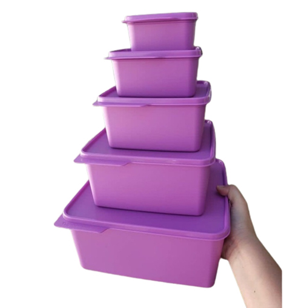 Kit Caixas Basic Line Tupperware Unidades Shopee Brasil