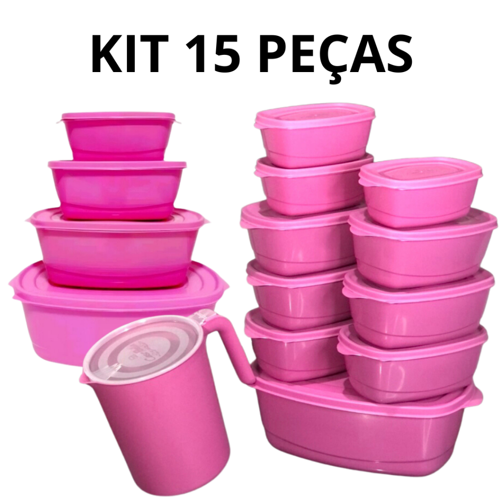 Kit Conjunto Potes Herm Ticos Para Mantimentos De Cozinha Jarra