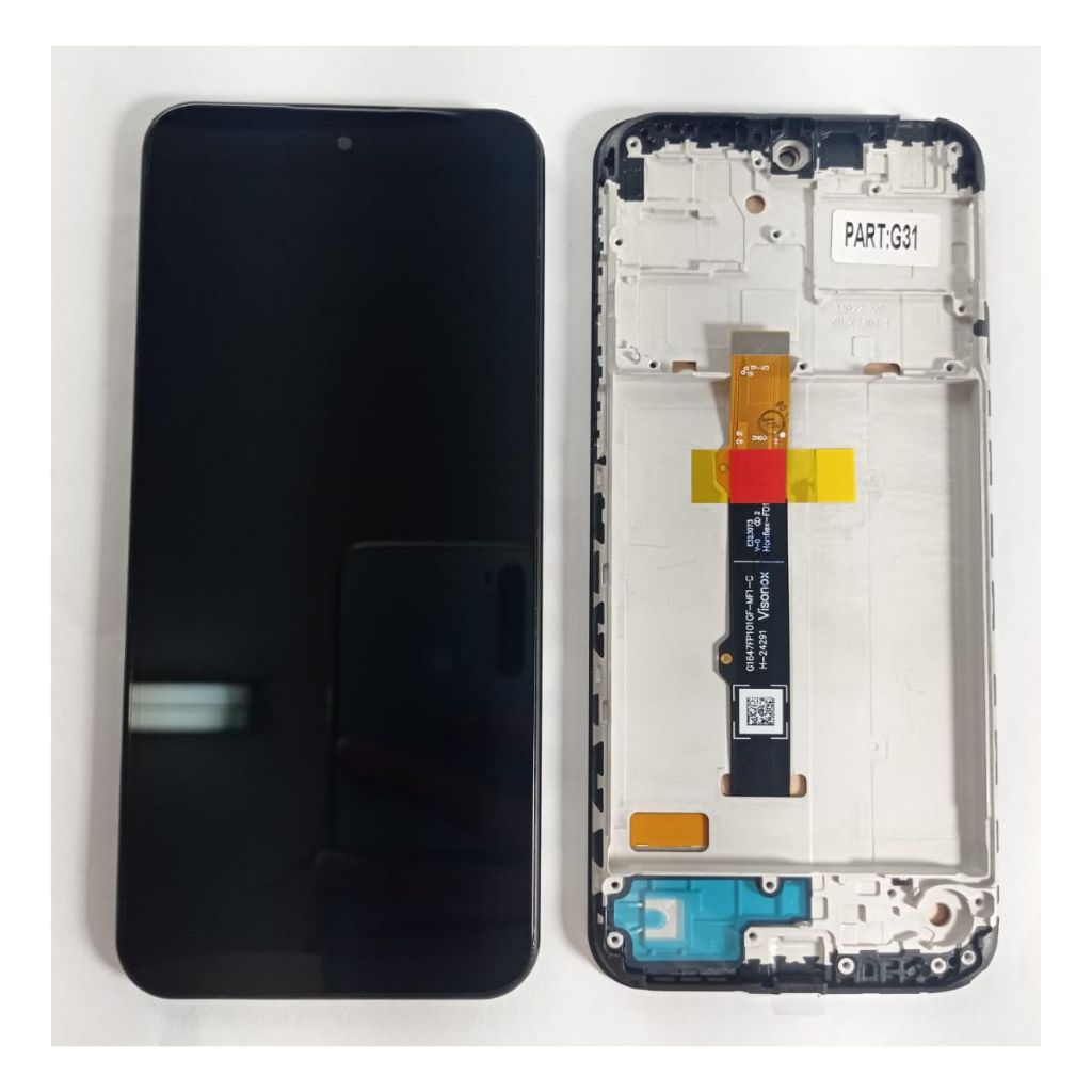 Tela Frontal Display Touch Lcd Compat Vel Moto G Aro Incell