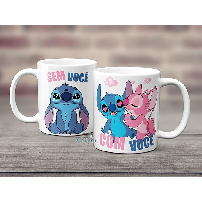 Caneca Personalizada Lilo Stitch Shopee Brasil