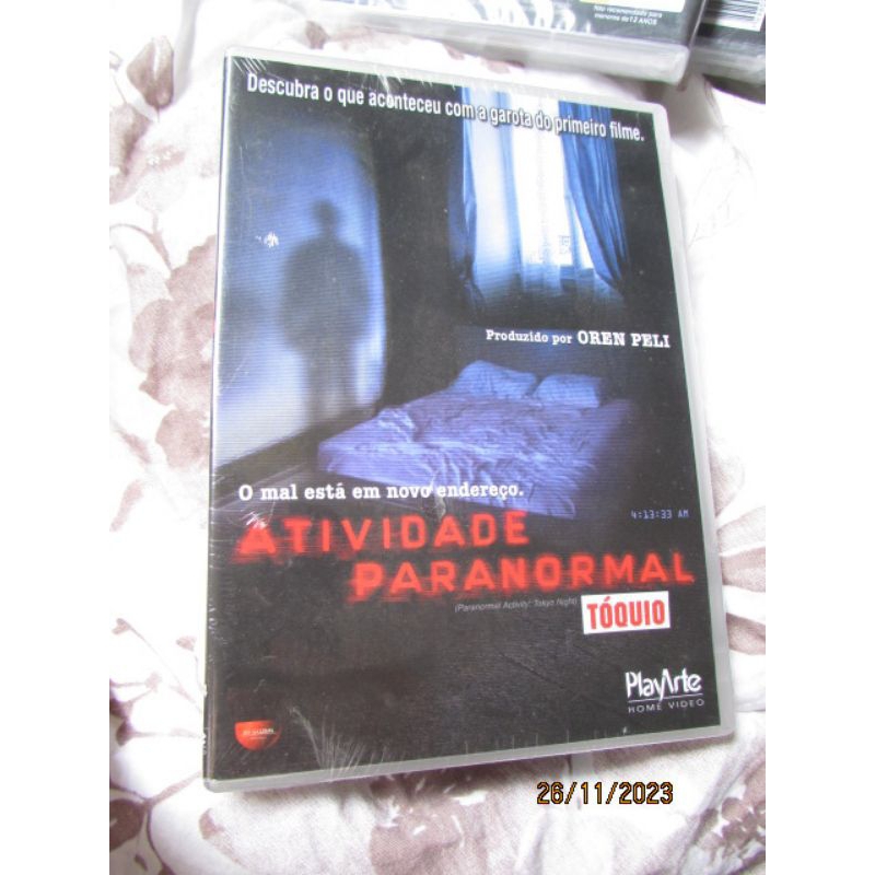 Atividade Paranormal Dvd Novo Lacrado Shopee Brasil