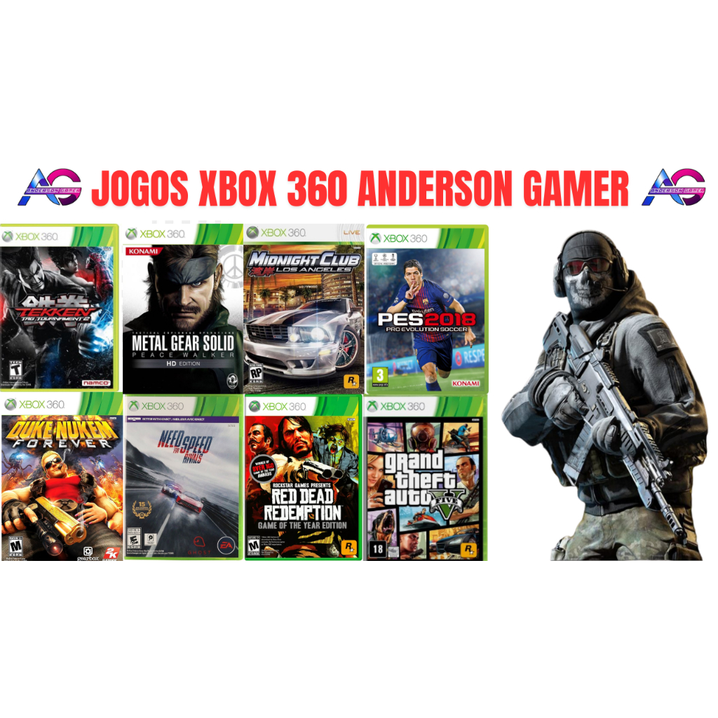 KIT JOGOS XBOX 360 BLOQUEADO E DESBLOQUEADO Shopee Brasil