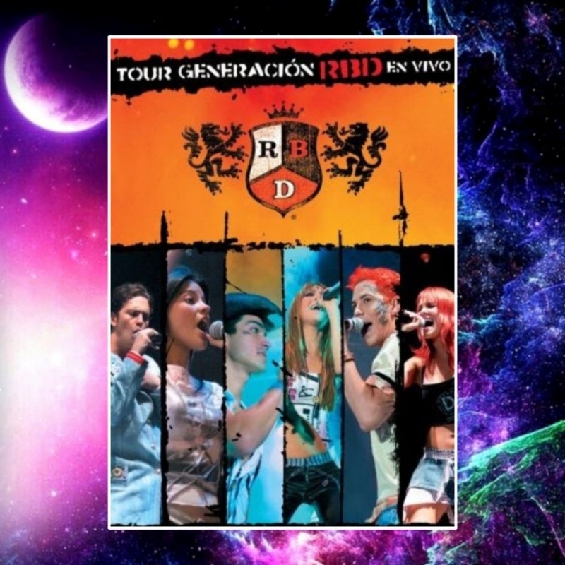 DVD RBD Tour Generacion En Vivo Original Shopee Brasil