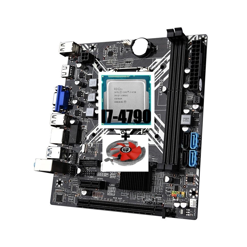 Kit Pc Gamer I7 4790 Placa Mãe Cooler Lga 1150 Shopee Brasil